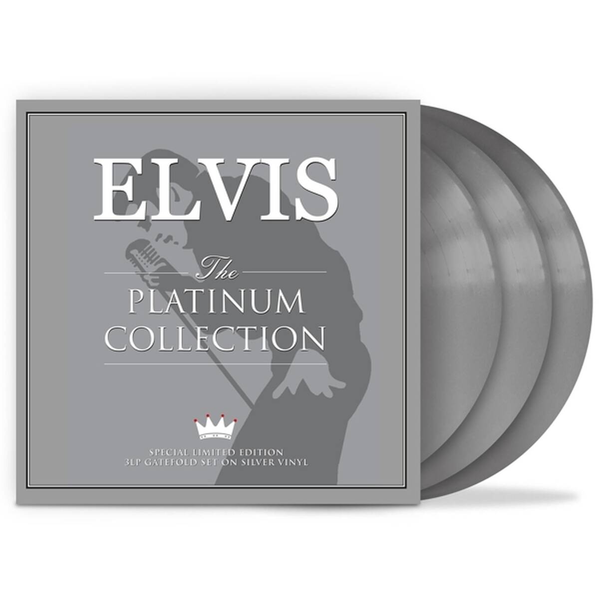 PRESLEY, ELVIS - PLATINUM COLLECTION (3LP set - silver vinyl)
