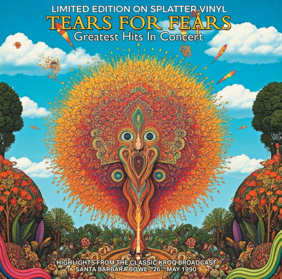 TEARS FOR FEARS - GREATEST HITS IN CONCERT (limted splatter coloured vinyl LP)