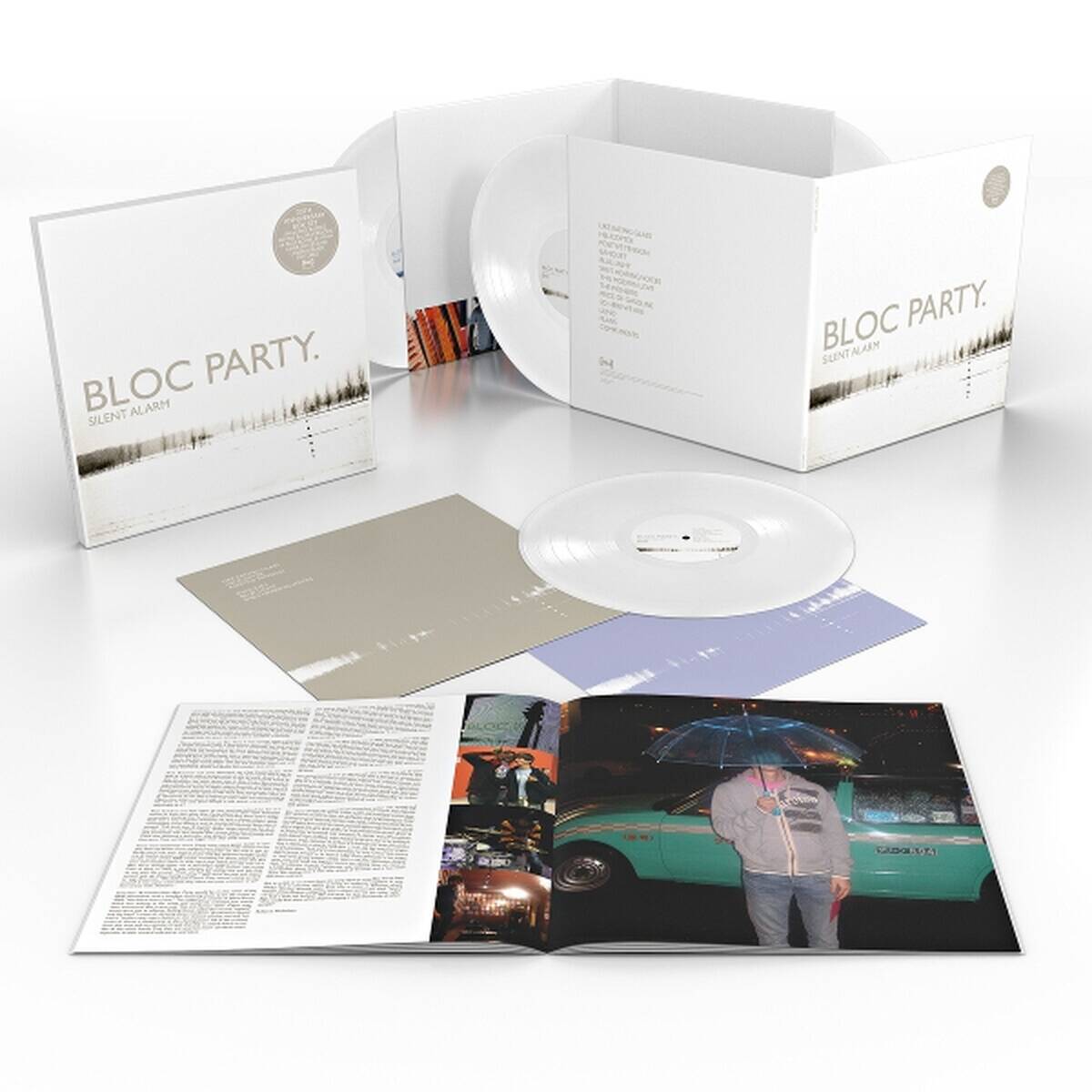 BLOCPARTY - SILENT ALARM (20th anniv. coloured edition 4LP Box)