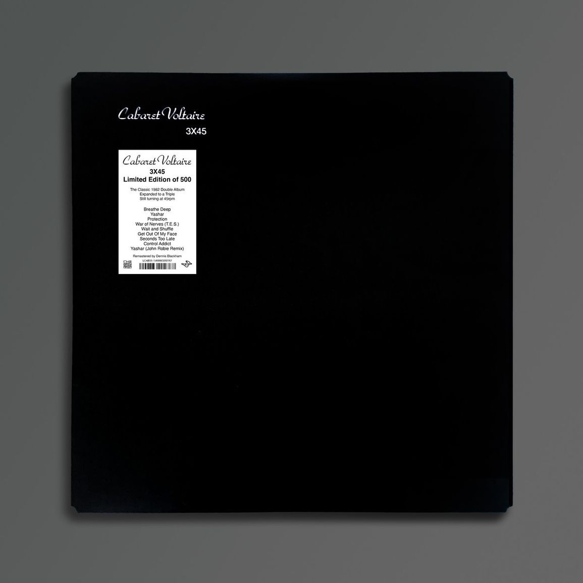 CABARET VOLTAIRE - 3X45 (limited (500 pcs!!) 3LP set)