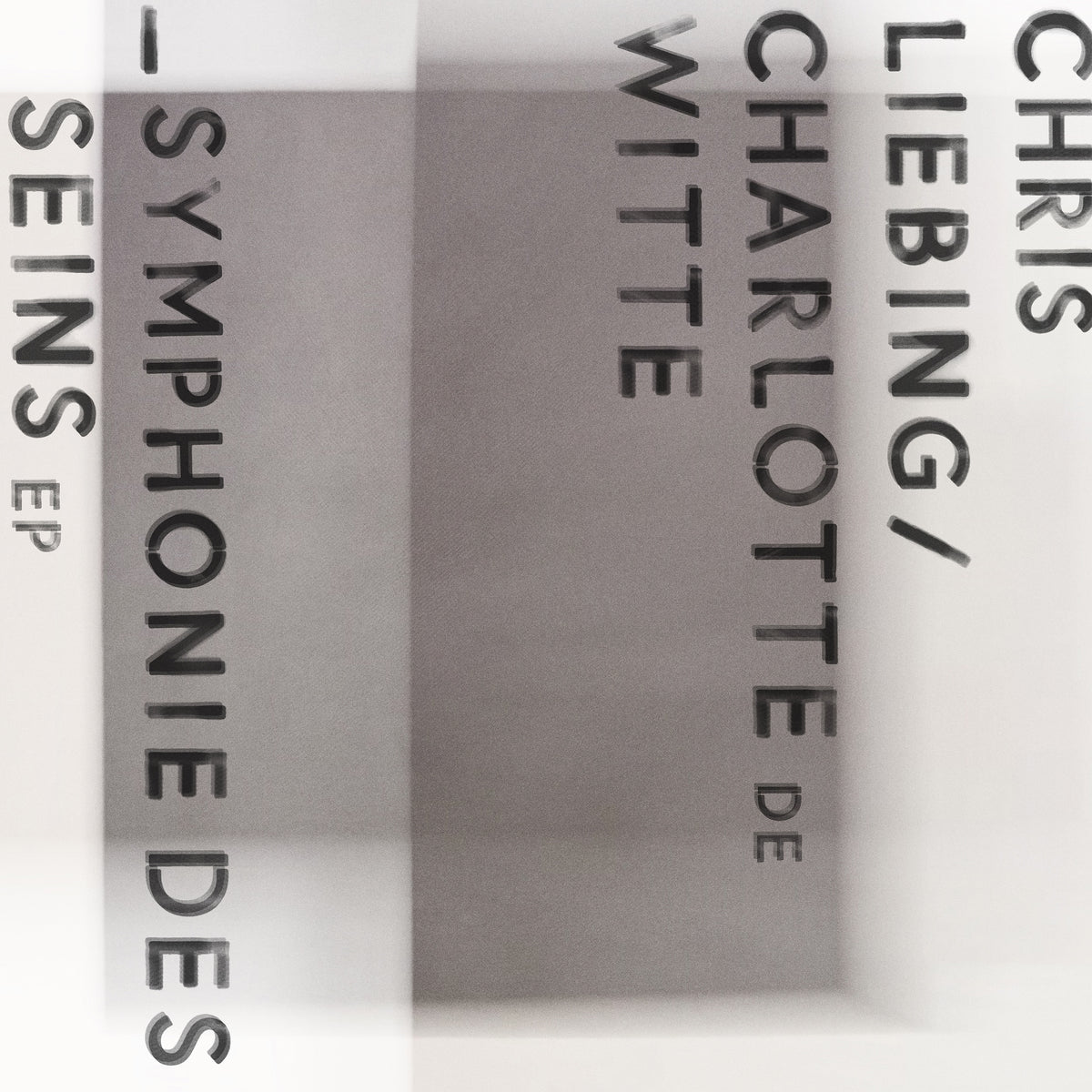 CHRIS LIEBING FT. CHARLOTTE DE WITTE - SYMPHONIE DES SEINS