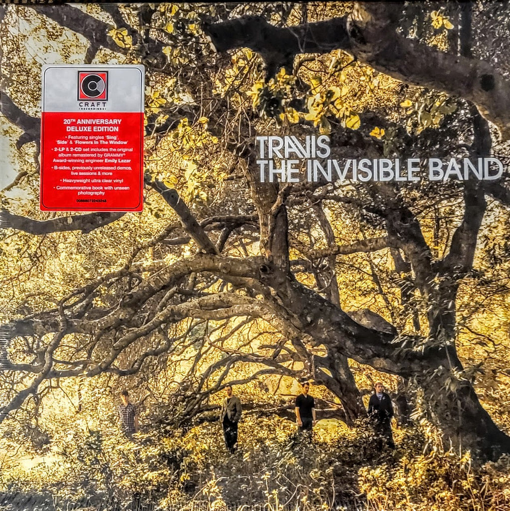 TRAVIS - INVISIBLE BAND - 20TH ANNIVERSARY (2LP + 2CD box)