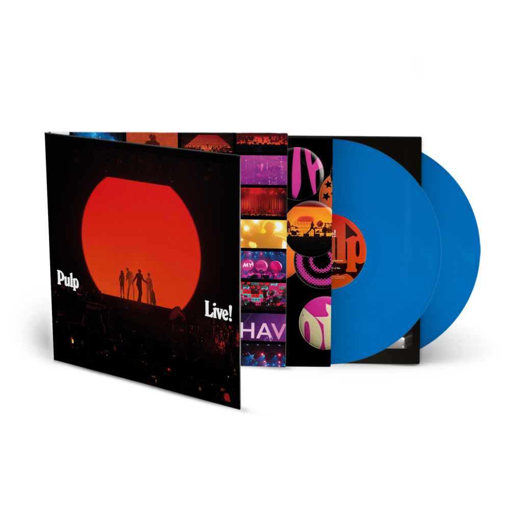 PULP - LIVE (limited Blue vinyl 2LP)