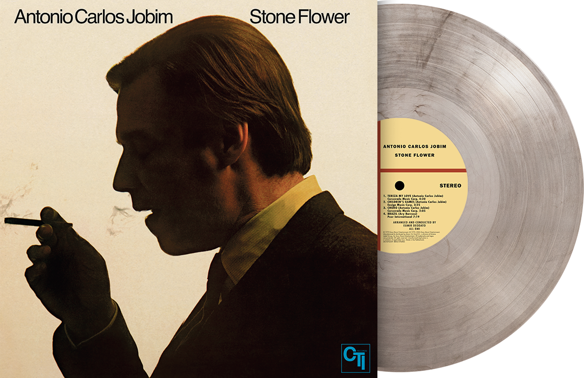 JOBIM, ANTONIO CARLOS - STONE FLOWER (Very limited Transparent/Marble vinyl) (pre-order