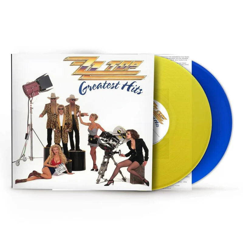 ZZ TOP - GREATEST HITS (Ltd. Blue & Yellow vinyl 2LP)