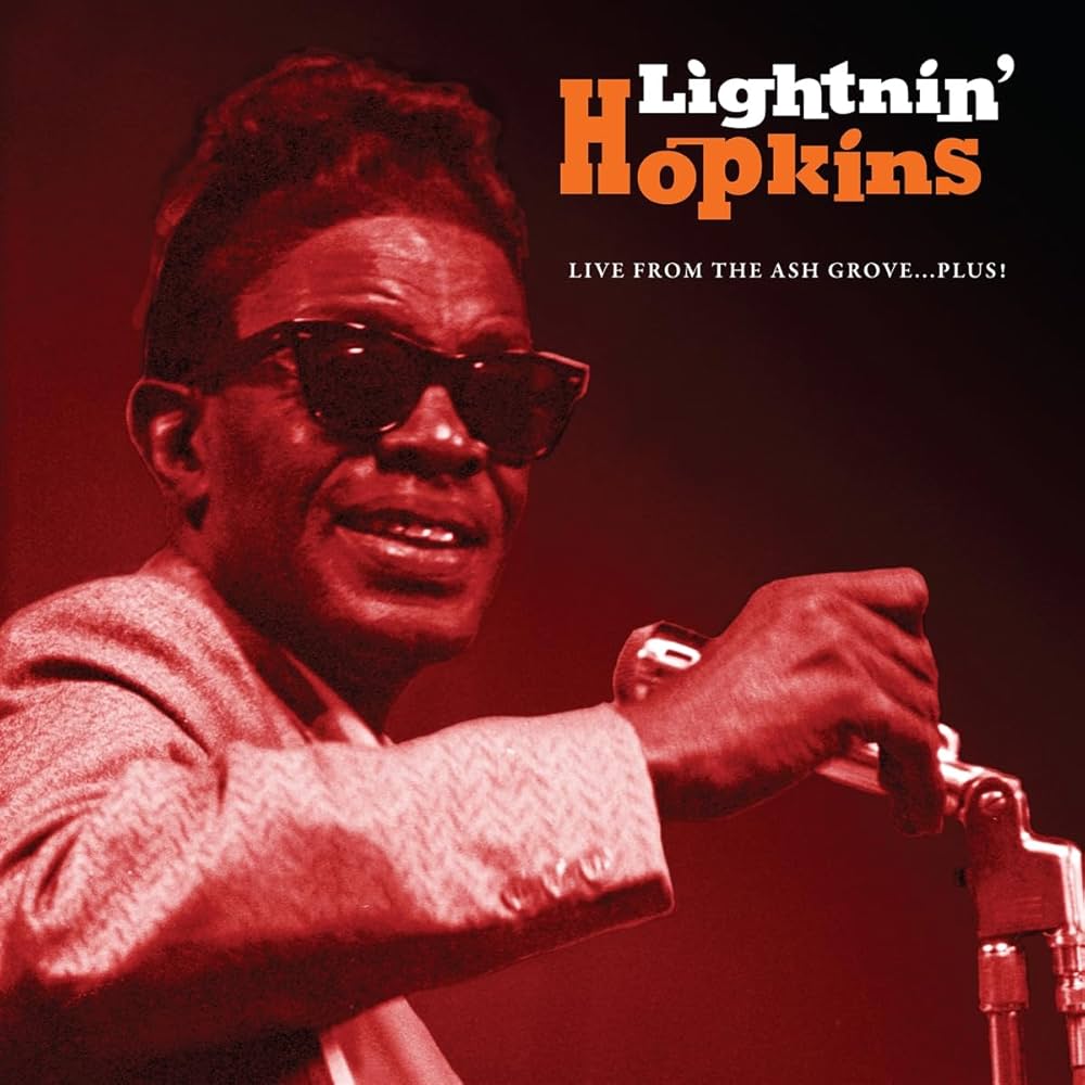 HOPKINS, LIGHTNIN' - LIVE FROM THE ASH GROV...