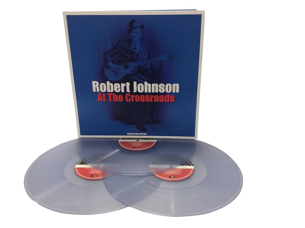 JOHNSON, ROBERT - CROSS ROAD BLUES (3LP set transparent vinyl)