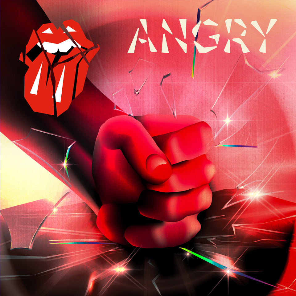 ROLLING STONES - ANGRY (10" with Etched B-Side)