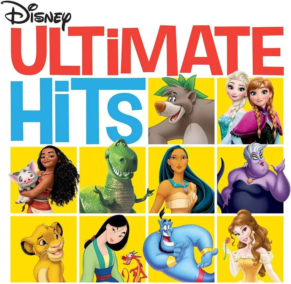 V/A - DISNEY ULTIMATE HITS (Transparent Yellow Vinyl LP)