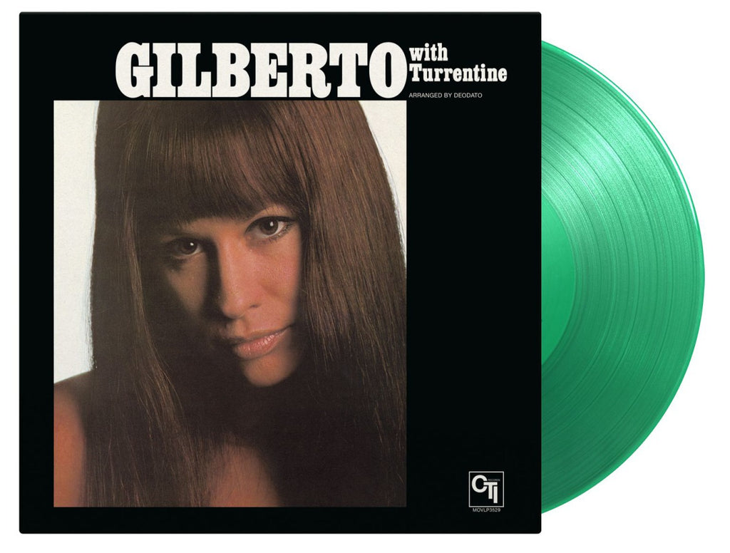 GILBERTO, ASTRUD - GILBERTO WITH TURRENTINE (1500cps Translucent Green)