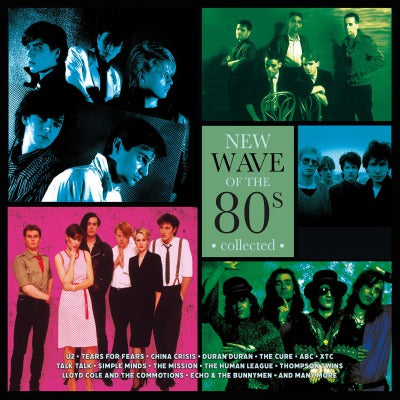 V/A - NEW WAVE OF THE 80'S COLLECTED (LP1 Green LP2 Turqoise)