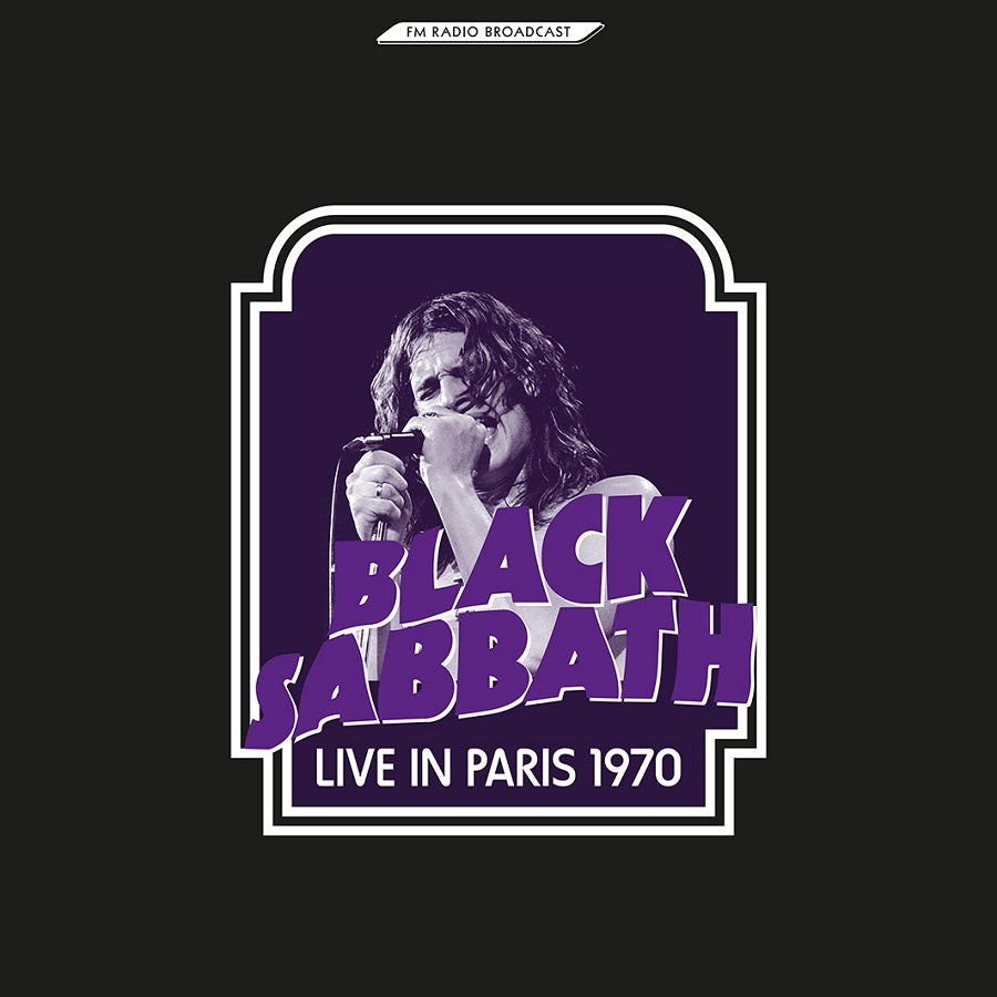 BLACK SABBATH - LIVE IN PARIS 1970 (limited edition)