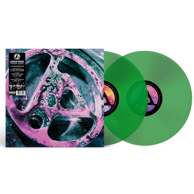 LINKIN PARK - FROM ZERO (Green Transparent Vinyl, Deluxe Edition)