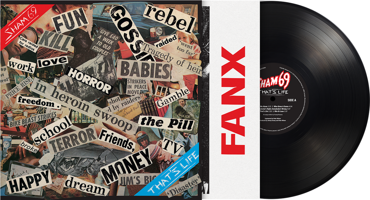SHAM 69 - THAT'S LIFE (pre-order 23/10/2026)