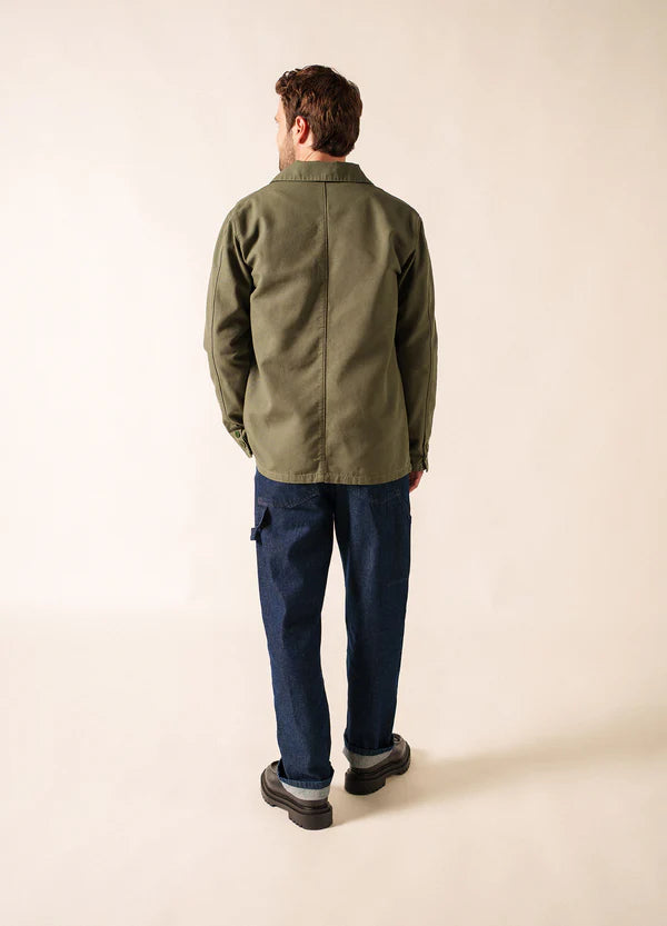 Saint James Sirocco fisherman's jacket - Algue (Green)