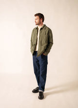 Saint James Sirocco fisherman's jacket - Algue (Green)