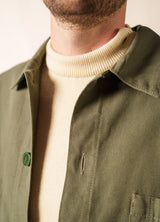 Saint James Sirocco fisherman's jacket - Algue (Green)