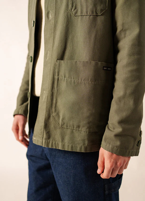 Saint James Sirocco fisherman's jacket - Algue (Green)