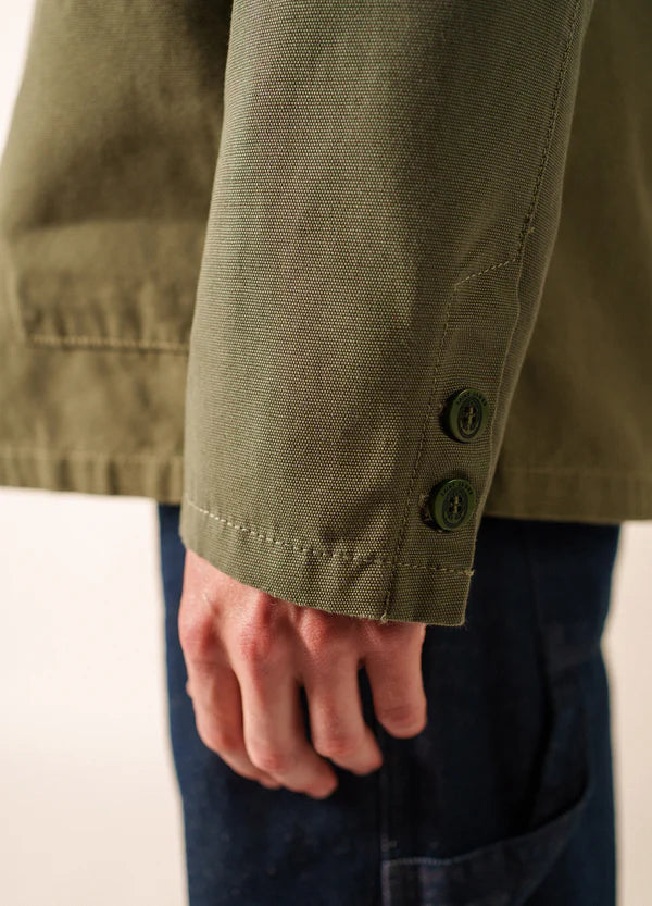 Saint James Sirocco fisherman's jacket - Algue (Green)
