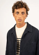 Saint James Sirocco fisherman's jacket - Marine