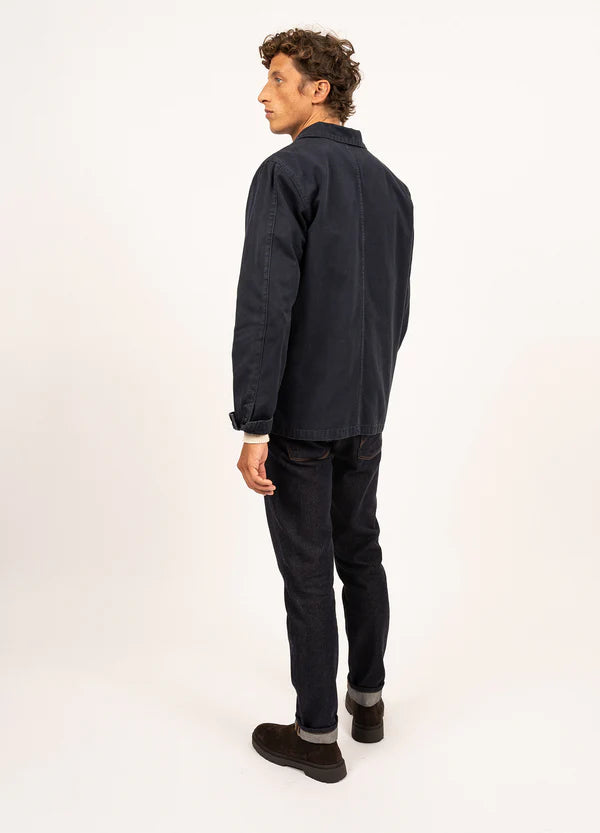 Saint James Sirocco fisherman's jacket - Marine