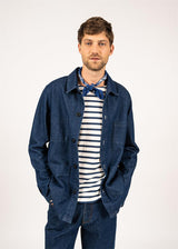 Saint James Sirocco fisherman's jacket - Denim