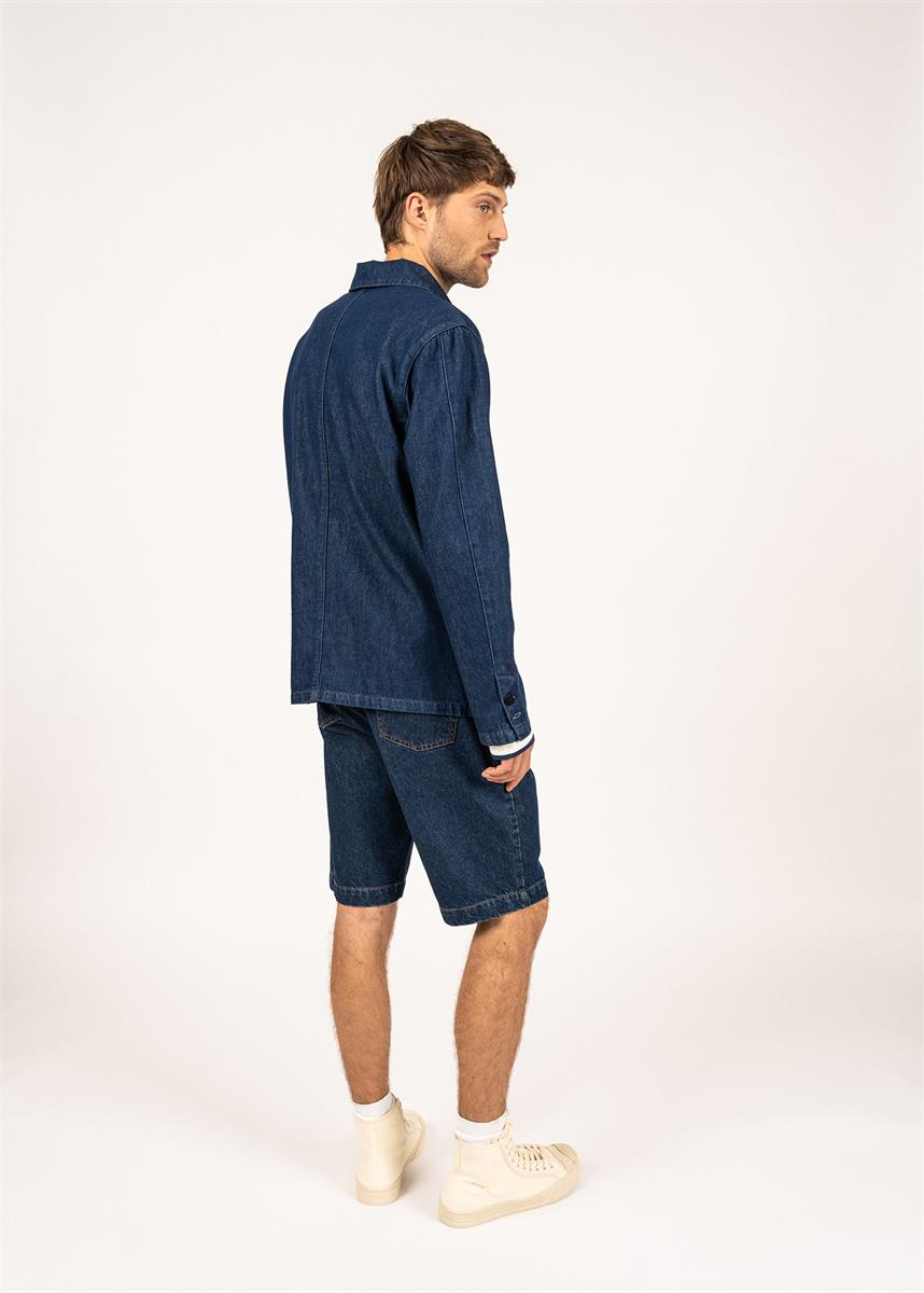 Saint James Sirocco fisherman's jacket - Denim
