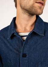 Saint James Sirocco fisherman's jacket - Denim