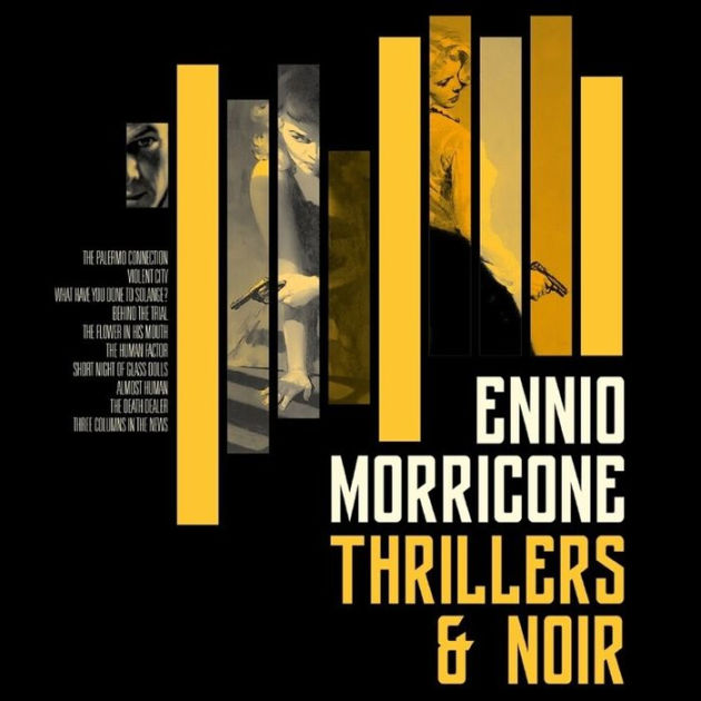 MORRICONE, ENNIO - THRILLERS AND NOIR (couloured vinyl)