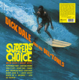 DALE, DICK & HIS DELTONES - SURFER'S CHOICE (clear vinyl Coloured LP)