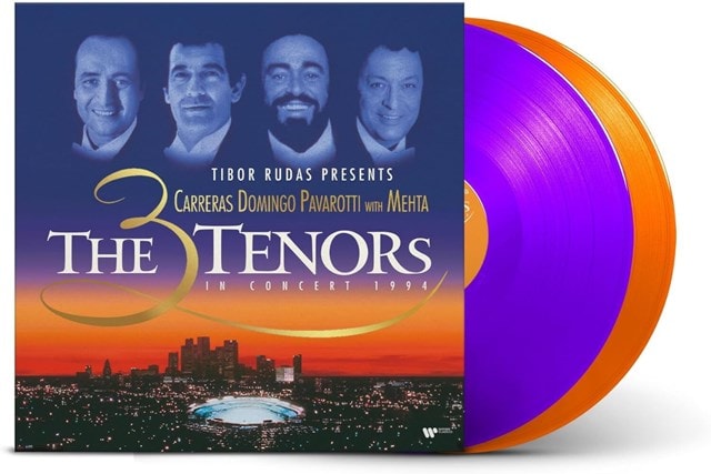 CARRERAS DOMINGO PAVAROTTI - THE 3 TENORS IN CONCERT 1994 (Purple / Orange Anniversary Edition)