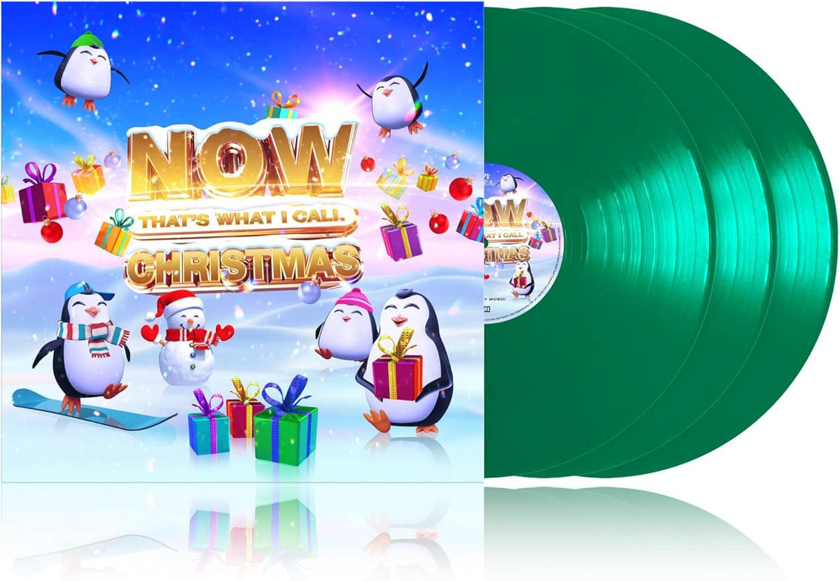 V/A - NOW THATS' WHAT I CALL CHRISTMAS (3LP set green coloured vinyl)