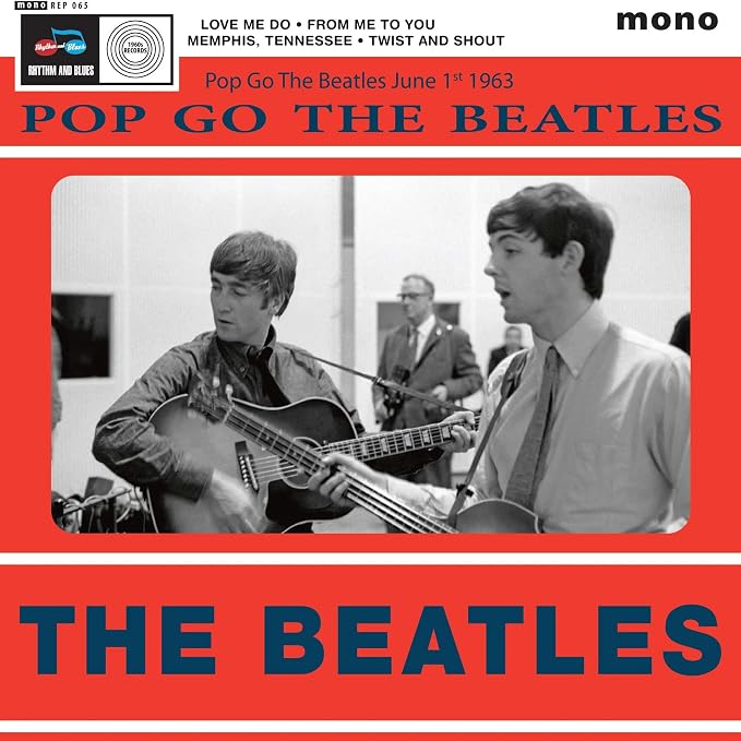 BEATLES - POP GO THE BEATLES 7"