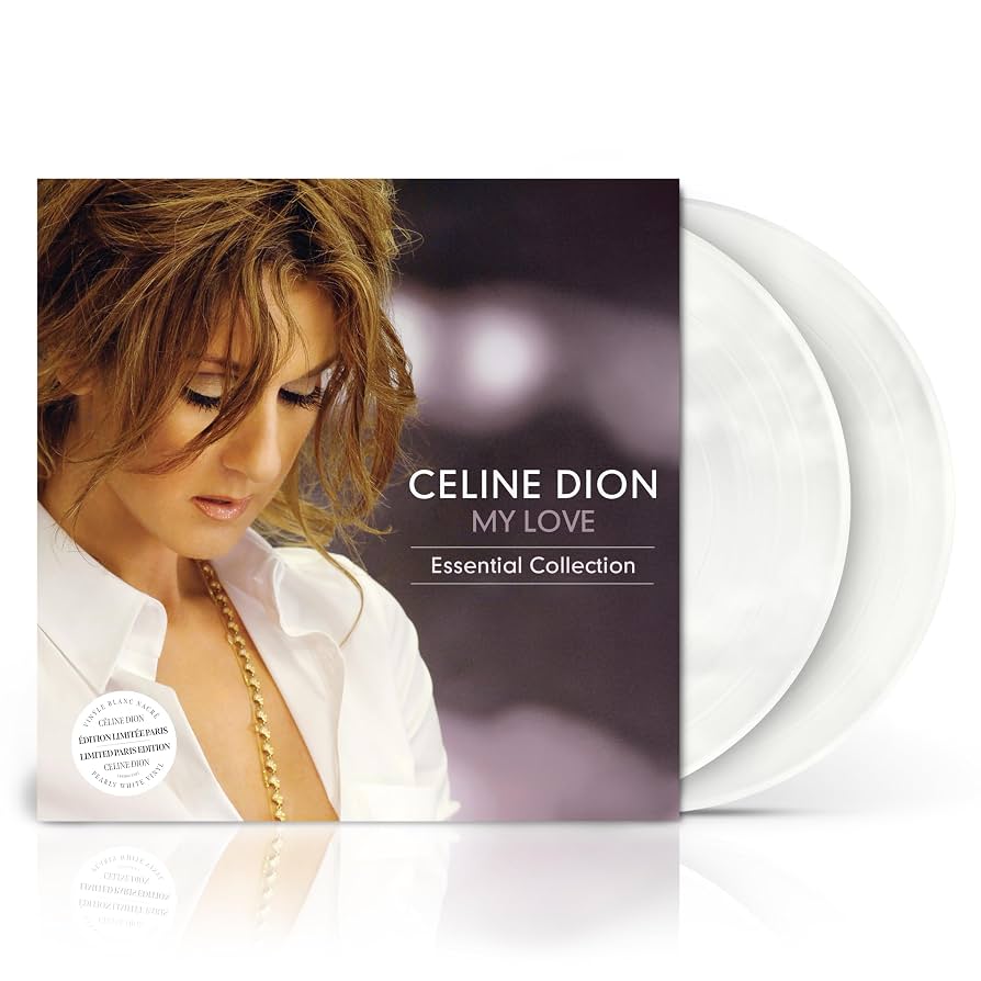 DION, CELINE - MY LOVE ESSENTIAL COLLECTION (Limited PARIS Edition Pearly White 2LP Vinyl)