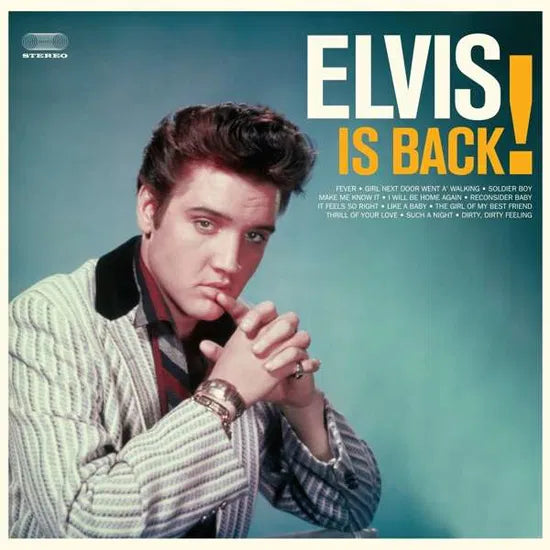 PRESLEY, ELVIS - ELVIS IS BACK! (Solid Orange Vinyl/ 180gr./ 4 Bonus Tracks)