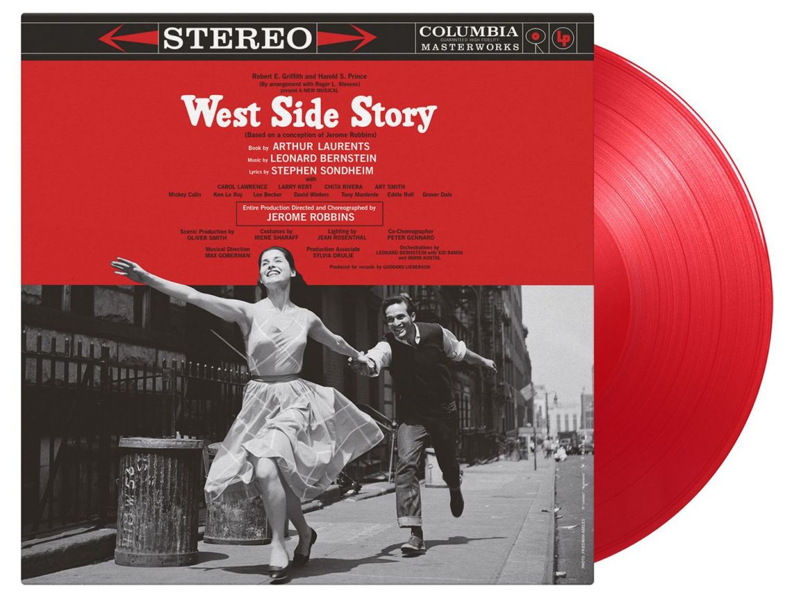 ORIGINAL BROADWAY CAST - WEST SIDE STORY (coloured red vinyl - 1000pcs)