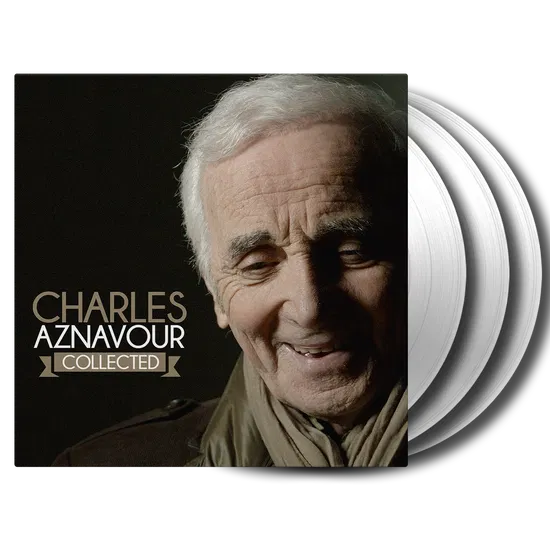 AZNAVOUR, CHARLES - COLLECTED (3LP Crystal Clear vinyl & 180g Lp-Booklet)