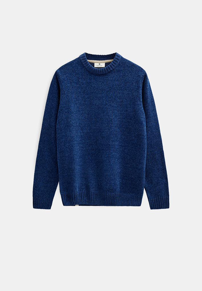 Anerkjendt Aksune Chenille Knit - Estate Blue