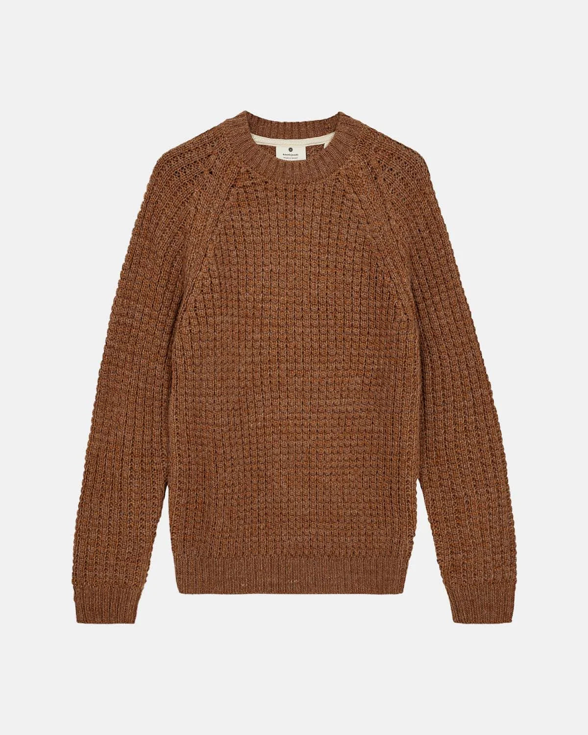 Arnekjendt Knitwear - Aksune Structure Knit - Golden Brown