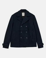 Anerkjendt Jacket AKBØRGE WOOL COAT - Sky Captain