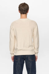 Anerkjendt Knitwear - AKEBBE COTTON/SILK KNIT - Tofu