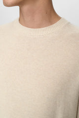Anerkjendt Knitwear - AKEBBE COTTON/SILK KNIT - Tofu