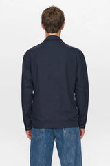 Anerkjendt Akodin  Poplin Overshirt  - Sky Captain