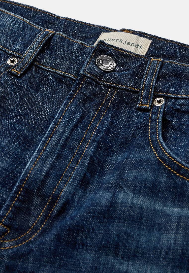 Anerkjendt - AKJUSTIN JEANS - 8016 DARK BLUE SKY - L32