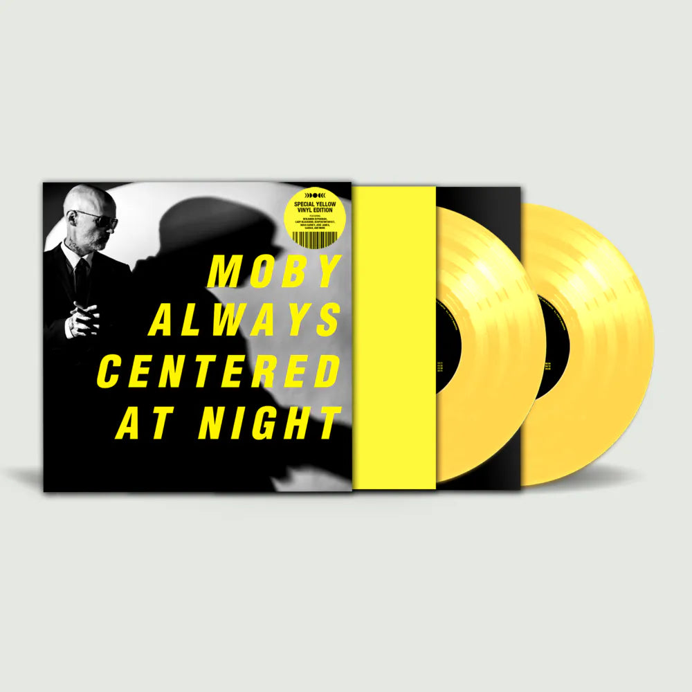 MOBY - ALWAYS CENTERED AT NIGHT (limited yellow vinyl) (pre-order 14/06/2024)