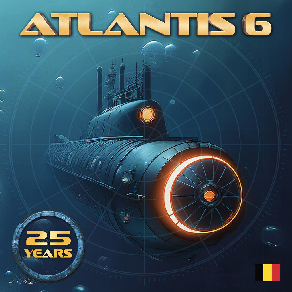 ATLANTIS 6 - 25 YEARS (ltd blue vinyl) (pre-order 27/06/2025)