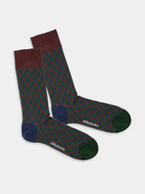 DillySocks - Deep Tones Dice (size 41-46)