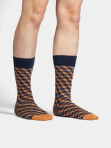 DillySocks - Earthy Dice (size 41 - 46)