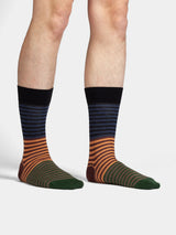DillySocks - Earthy Stripes (size 41-46)