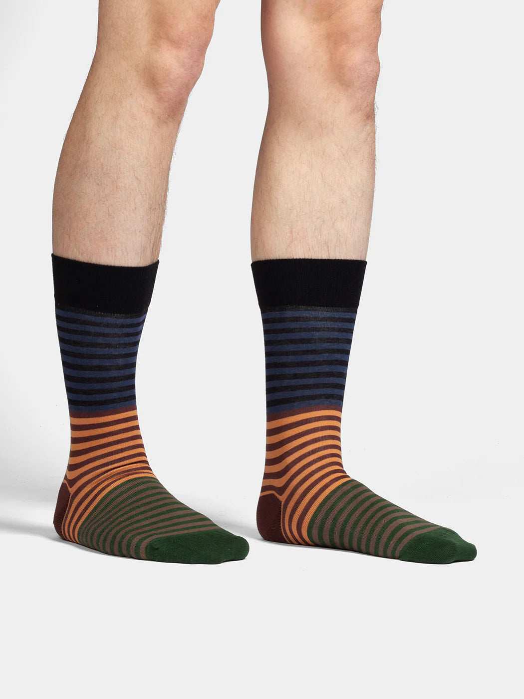 DillySocks - Earthy Stripes (size 41-46)